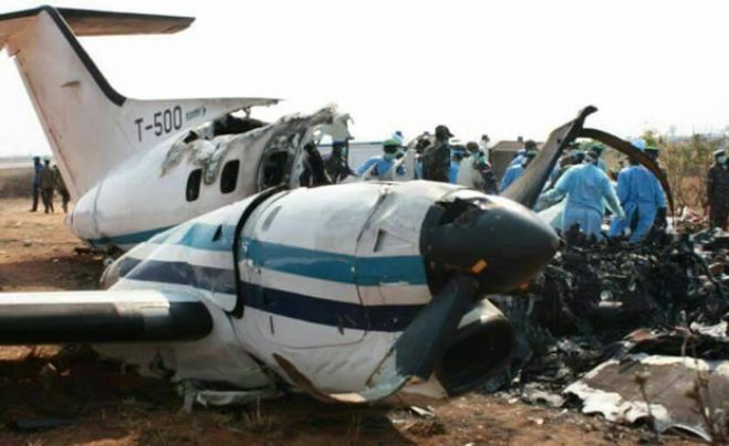 Seis angolanos e um sul-africano entre as vítimas do acidente de aviação na Lunda Norte