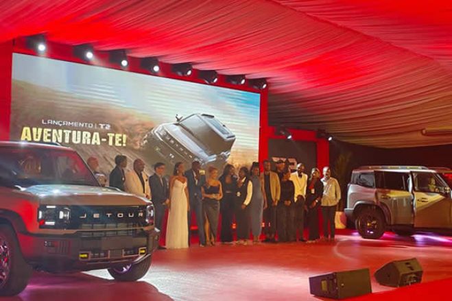 Jetour brinda mercado angolano de automóveis com o mais novo e espetacular modelo Jetour T-2