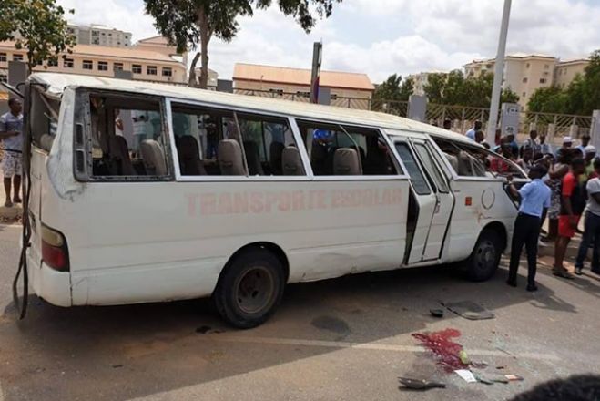 Um morto e oito feridos no acidente do Kilamba - testemunhas