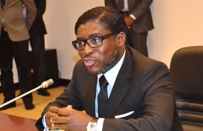Teodorín, vice-presidente da Guiné Equatorial e filho do presidente Teodoro Obiang