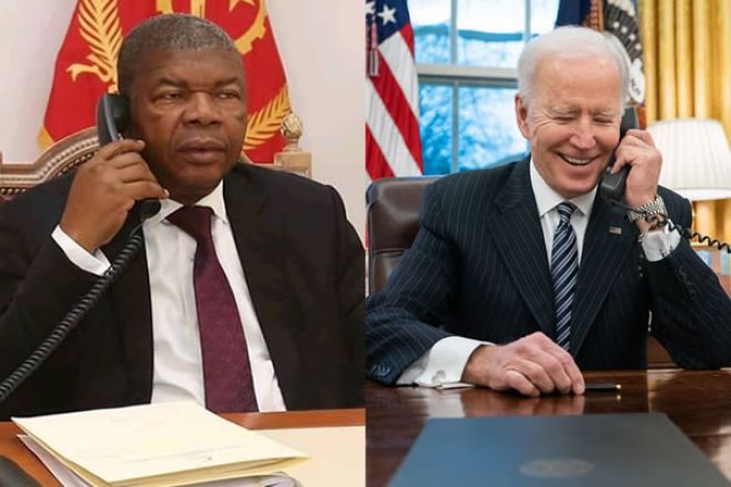 João Lourenço conversa com Joe Biden sobre novas datas para a visita a Angola