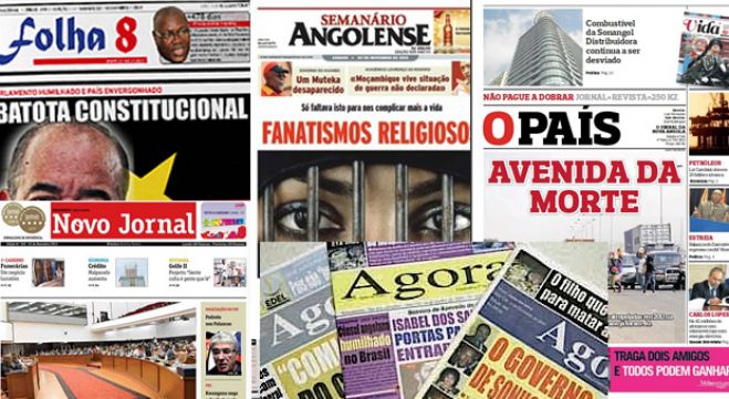Os principais Jornais de Angola