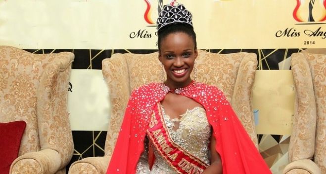 Zuleica Wilson Vence “Miss Angola 2014″