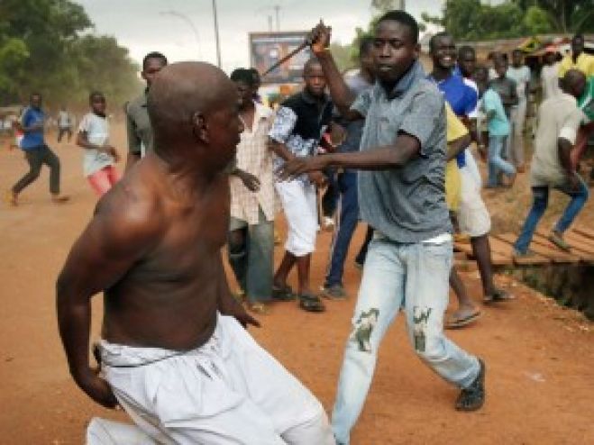 Muçulmano linchado, decapitado e comido - República Centro-Africana