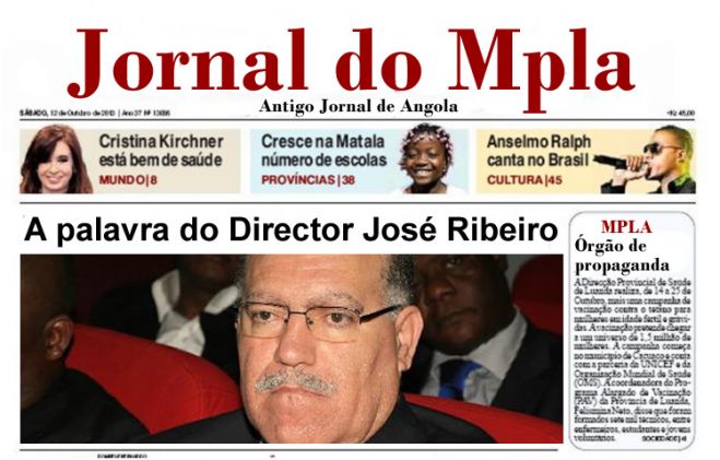 Jornal de Angola acusa Portugal de "ingerência desabrida" e "cruzada anti-angolana"