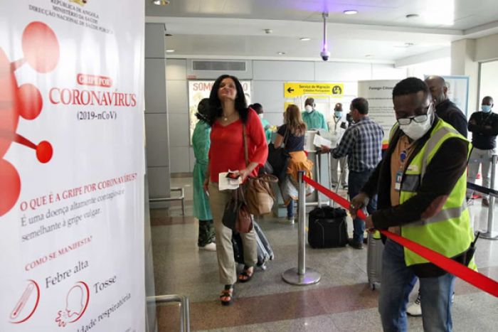 Viajantes que regressem a Angola têm de fazer teste pós-desembarque