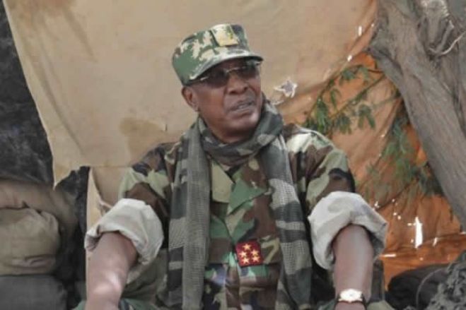 O presidente do Chade, Idriss Déby