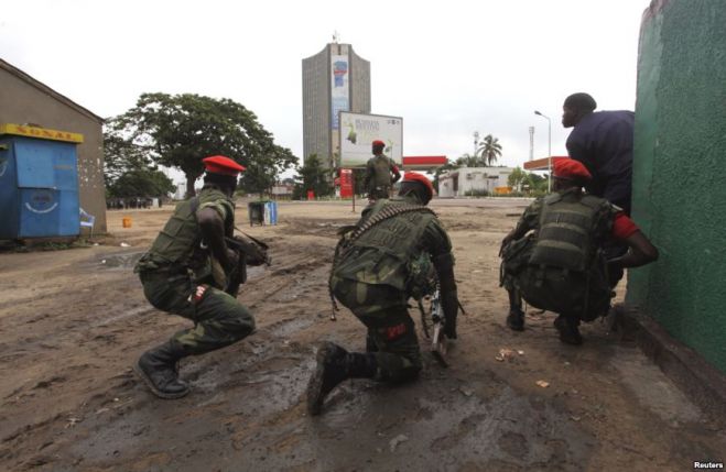 Sede da RTNC ou televisão congolesa em Kinshasa