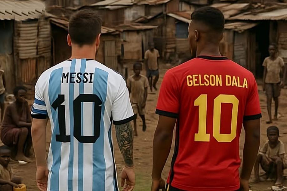 Amistoso entre o luxo e a miséria