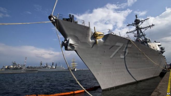 Navio americano em Luanda para reforçar cooperação militar