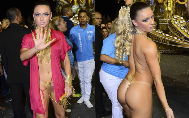 Miss Bumbum Portugal chega atrasada e fica sem tapa-sexo – Carnaval Brasil