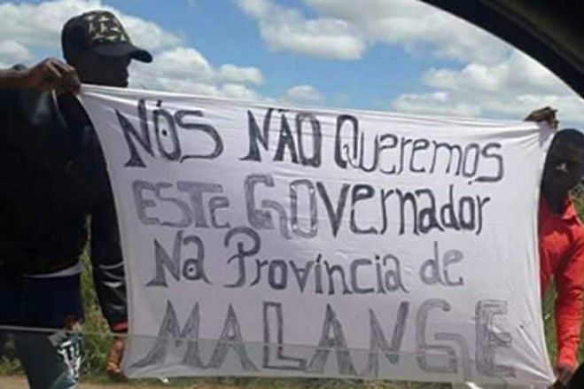 Festa da paz com protestos e insultos contra governador de Malanje