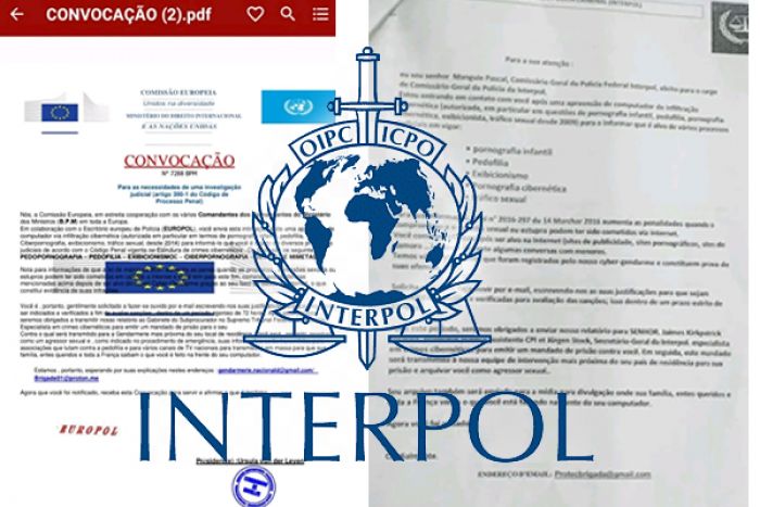 SIC alerta cidadãos para tentativa de burla através de mensagens falsas com símbolos da Interpol