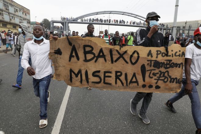 Ativistas anunciam manifestação em Luanda contra a fome e desemprego