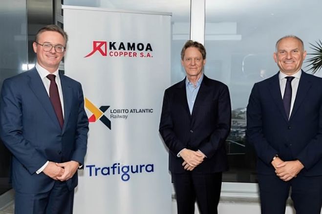 Trafigura e Kamoa-Kakula acordam transporte de minério no Corredor do Lobito