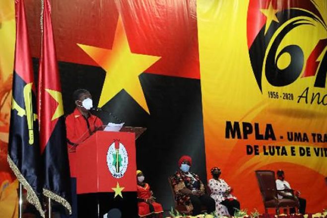 Íntegra do discurso do Presidente do MPLA no 64º aniversário do partido