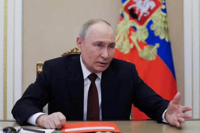 Putin afirma que se a Europa quer entrar em guerra, &#039;a Rússia está pronta&#039;