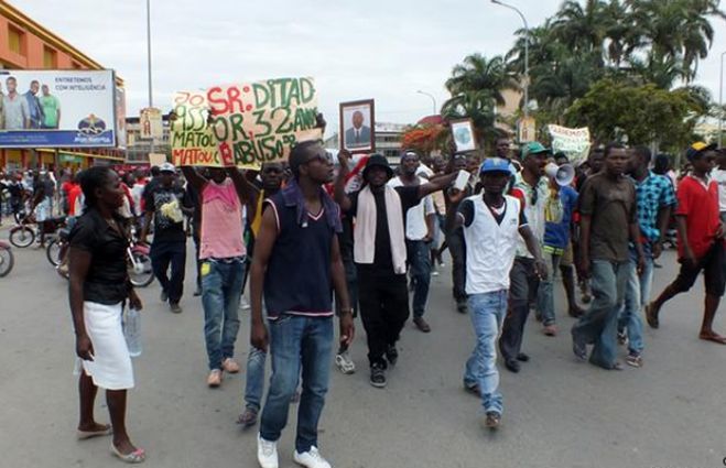 Polícia impede manifestação autorizada em Benguela e detém pelo menos 10 jovens