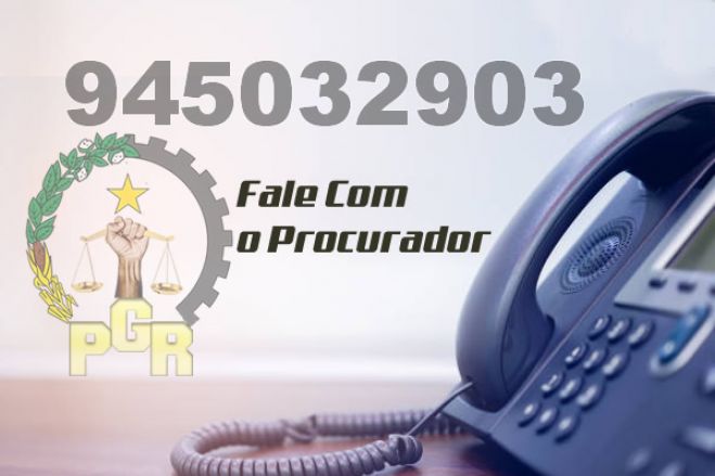 PGR lança linha telefónica &quot;Fale Com o Procurador&quot;