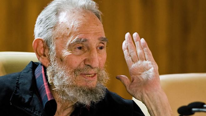 Primeira aparição pública de Fidel Castro em 2014