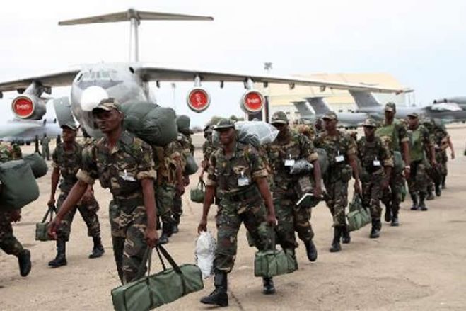 Governo angolano esclarece envio de militares e para-militares ao exterior