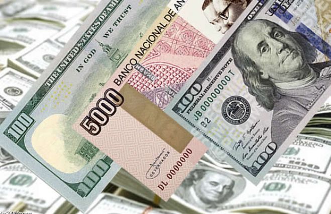 Vendas de divisas voltam a cair e nota de 100 U$D chega 17,000 Kwanzas