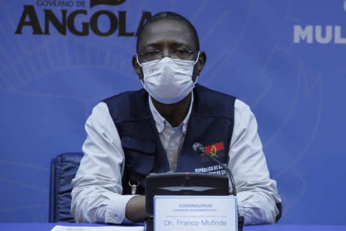 Covid-19: Angola eleva numero de infeções para 61 e óbitos para quatro