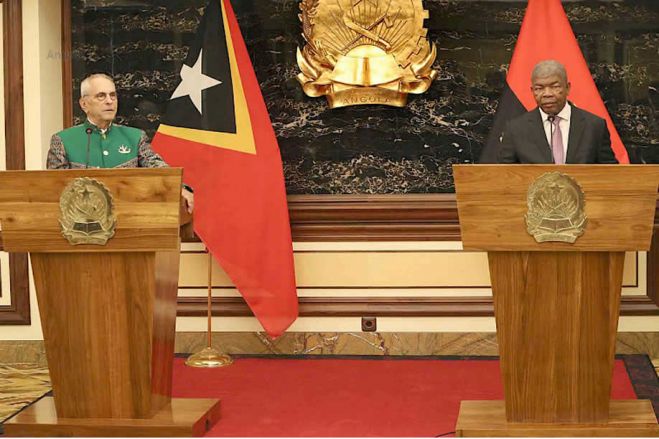 João Lourenço: “Estamos interessados em fazer a transição para países industrializados”