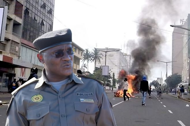 Polícia moçambicana diz que &quot;basta&quot; de manifestações e &quot;terrorismo urbano&quot;