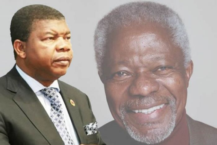 João Lourenço destaca &quot;habilidade diplomática&quot; pela paz de Kofi Annan