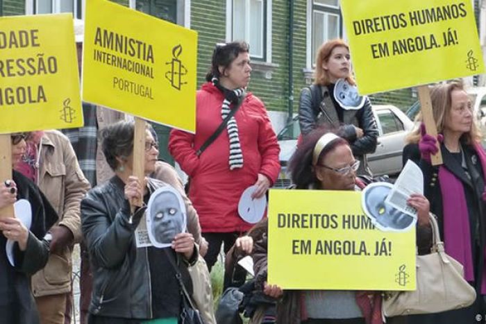 Amnistia Portugal condena &quot;abuso de poder do Estado&quot; angolano