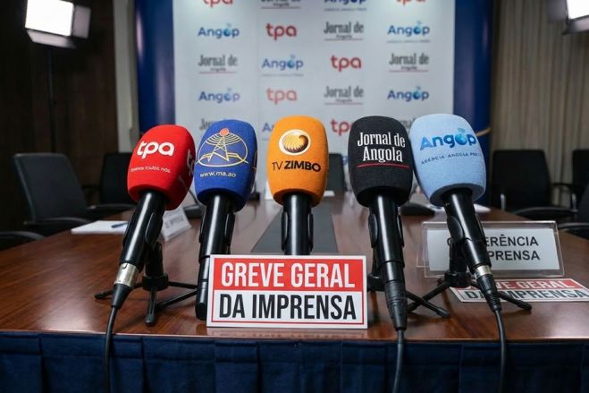 Media públicos angolanos anunciam paralisação nacional de três dias