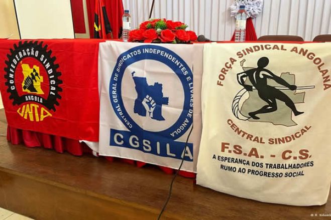Sindicatos angolanos ameaçam fazer nova greve geral em abril