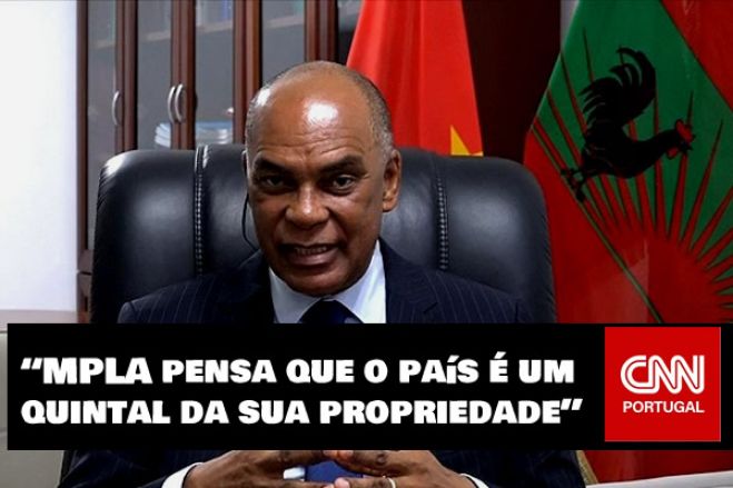 &quot;MPLA pensa que o país é um quintal da sua propriedade&quot; - Adalberto Costa Júnior na CNN