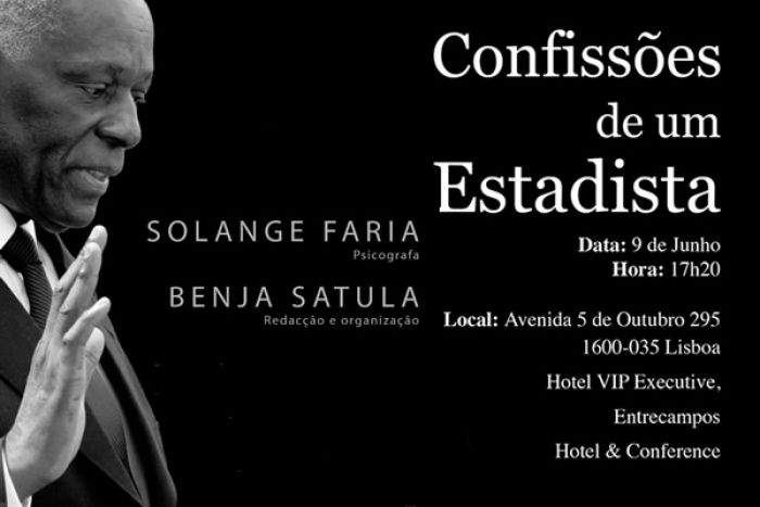 Benja Satula anuncia lançamento do livro com as “confissões” do estadista José Eduardo dos Santos