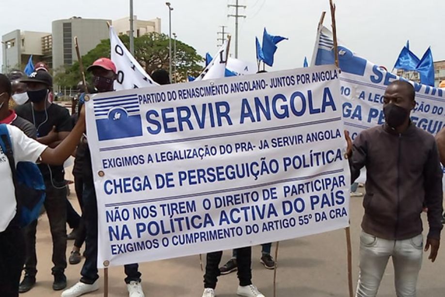 Governo Provincial de Luanda &quot;não autoriza&quot; marcha do PRA-JA Servir Angola