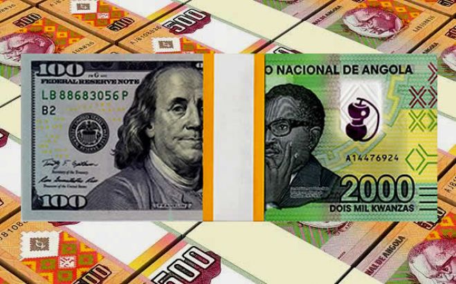 Moeda angolana valoriza 1,96 por cento face ao dólar