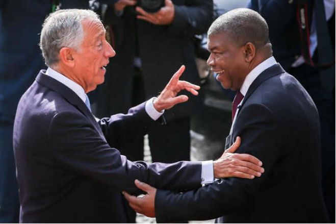 Entre Portugal e Angola só há &quot;boas notícias&quot;, diz Marcelo após encontro com João Lourenço