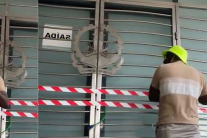 Activista cívico Sacatindi fecha as portas do Consulado de Angola em Portugal /Lisboa