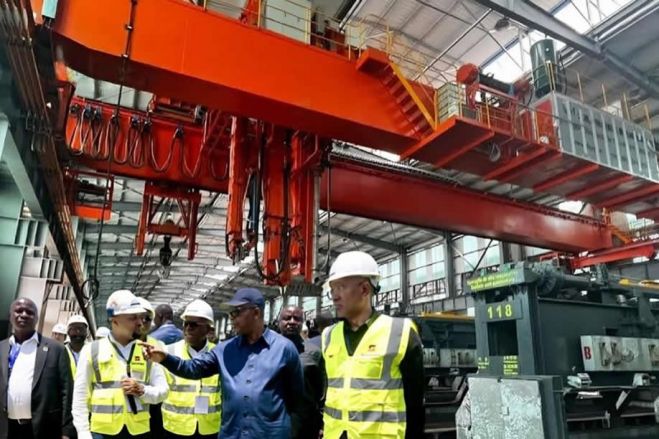 João Lourenço inaugura fábrica de alumínio de investimento chinês de 250 milhões de dólares