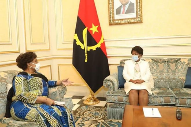 Luanda: Primeira-dama aborda problemática da Covid-19