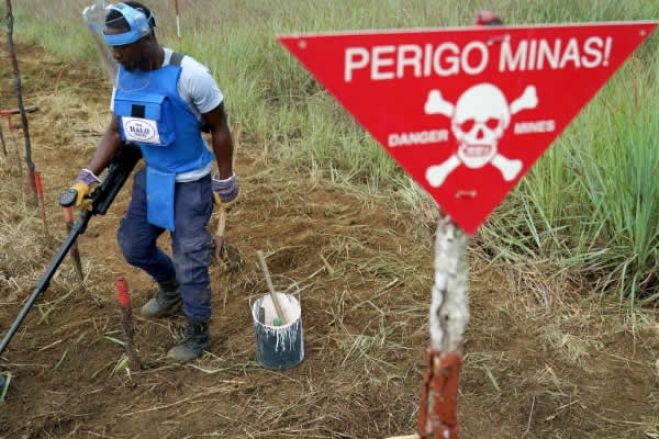 Dois feridos em explosões de minas na província do Moxico em duas semanas