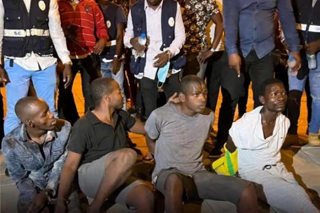 Meliantes detidos após matarem taxista na tentativa de assalto ao Banco em Luanda