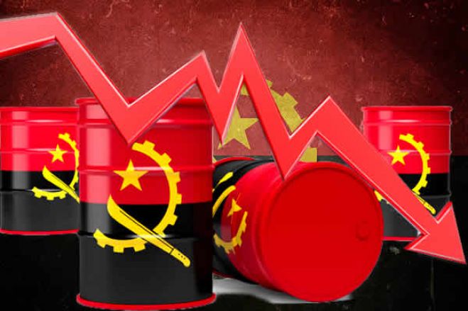 Produção de petróleo em Angola vai cair 20% até 2031
