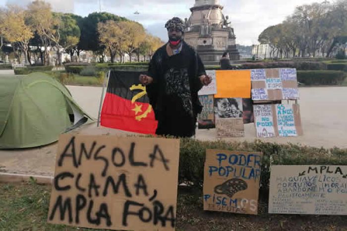 Ativista angolano em greve de fome marca manifestação para sábado em Belém