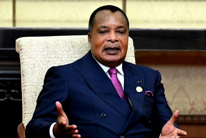 Presidente Denis Sassou Nguesso reeleito com 94,82% dos votos, segundo TV estatal