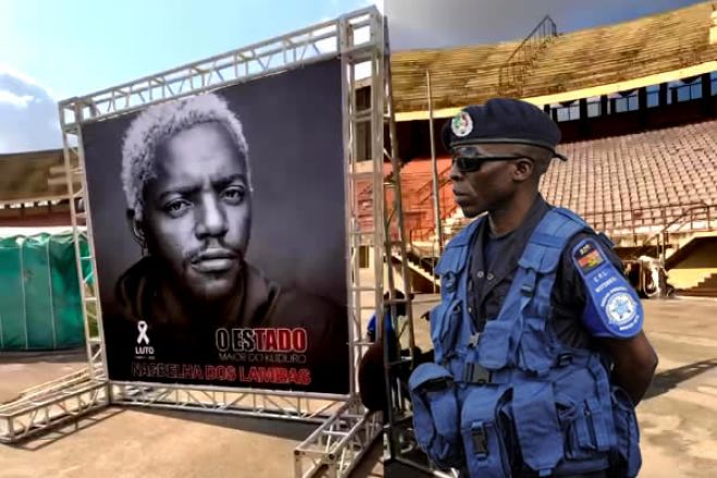 Polícia de Luanda mobiliza 800 agentes para o funeral de músico &quot;Nagrelha&quot;