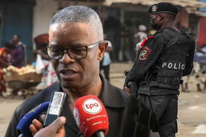 Ministro de Estado e Chefe da Casa Militar do PR admite haver "muita indisciplina" na Polícia Nacional