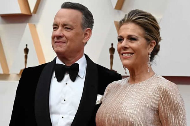 Ator Tom Hanks e a esposa estão infetados com novo coronavírus
