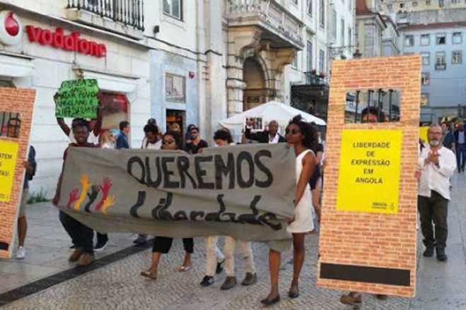 Ativista angolano diz que manifestantes podem não estar tão seguros em Portugal como julgavam